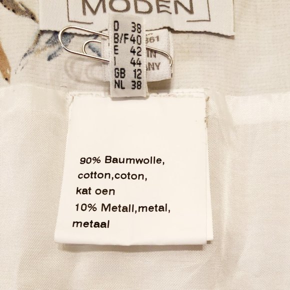 Floral Knee Length Skirt - Picture 10 of 15